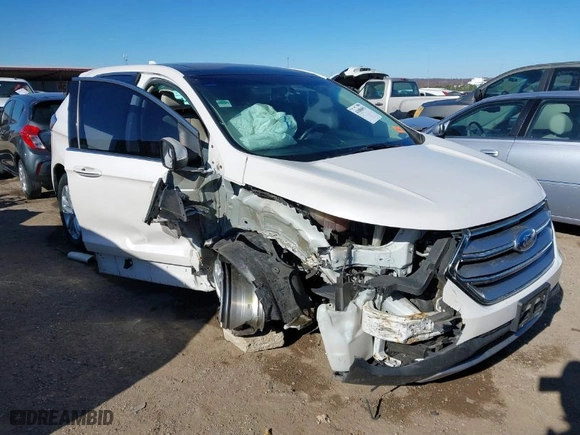 2018 Ford Edge Titanium with VIN 2FMPK4K90JBC21864, listed as a IAAI auction lot 41008693 with 83,503 mi miles. Bid and sale history available at carsss.com. Image 6.