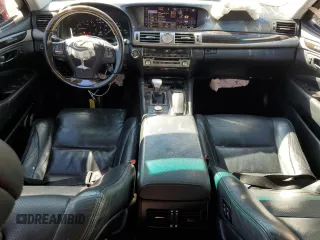 2015 Lexus LS 460 with VIN JTHBL5EF5F5133874, listed as a Copart auction lot 79224074 with 156,212 mi miles and Salvage title. Bid and sale history available at DreamBid. Image 8.
