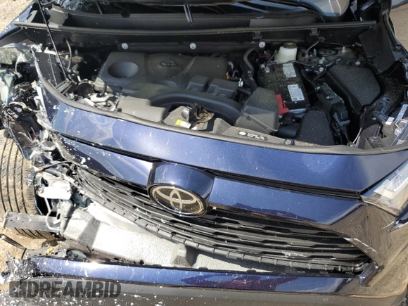 2025 Toyota RAV4 XLE Premium with VIN 2T3C1RFV6SW367064, listed as a Copart auction lot 54419605 with 5,916 mi miles and Salvage title. Bid and sale history available at DreamBid. Image 12.