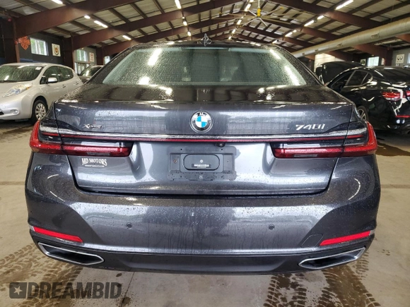 2022 BMW 7 Series 740i xDrive z VIN WBA7T4C02NCH59103, wystawiony jako Copart lot #58295555 z przebiegiem 86 540 mil mil oraz Czysty tytuł • Clean title. Historia ofert i sprzedaży dostępna na DreamBid. Obrazek 6.