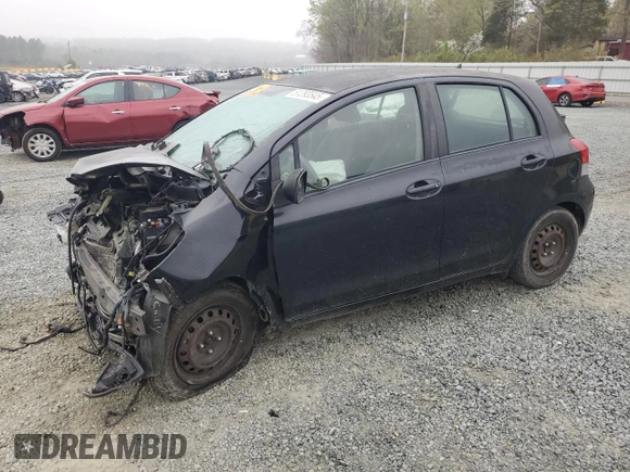 2009 Toyota Yaris with VIN JTDKT903095243922, listed as a Copart auction lot 51293545 with 196,909 mi miles and Salvage Title. Bid and sale history available at carsss.com. Image 1.