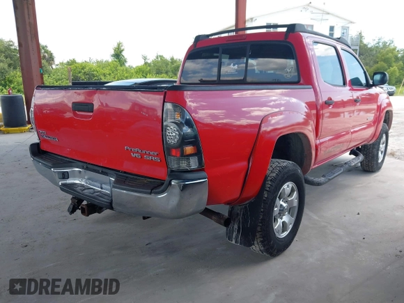 2005 Toyota Tacoma PreRunner with VIN 3TMJU62N05M001674, listed as a IAAI auction lot 42589081 with 244,158 mi miles and . Bid and sale history available at DreamBid. Image 4.