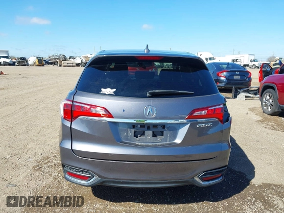 2017 Acura RDX with VIN 5J8TB3H35HL012616, listed as a IAAI auction lot 41659267 with 127,534 mi miles. Bid and sale history available at carsss.com. Image 16.