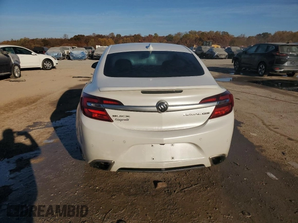 2016 Buick Regal GS with VIN 2G4GU5GX7G9126368, listed as a Copart auction lot 77679004 with 120,967 mi miles and Salvage Title. Bid and sale history available at carsss.com. Image 6.