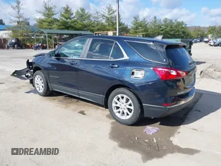 2021 Chevrolet Equinox LT with VIN 3GNAXUEV2MS101400, listed as a IAAI auction lot 41865069 with 19,634 mi miles. Bid and sale history available at carsss.com. Image 3.