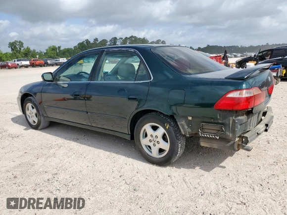 2000 Honda Accord EX с VIN 1HGCG1655YA090500, выставлен на аукционе Copart как лот 57306215 с пробегом 140 080 миль миль и Списание • Salvage title. История ставок и продаж доступна на DreamBid. Изображение 2.