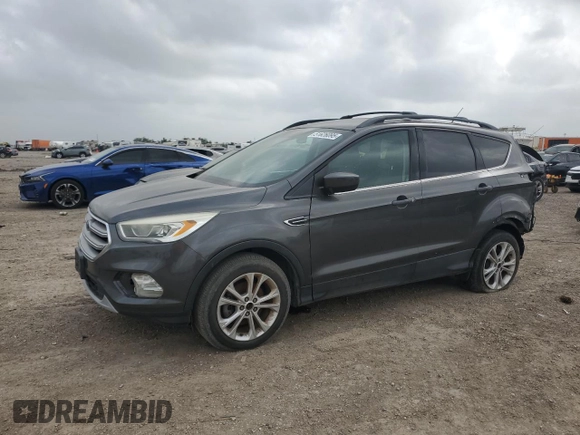 2017 Ford Escape SE with VIN 1FMCU0GD6HUD28114, listed as a Copart auction lot 51626095 with 98,701 mi miles and Clean Title. Bid and sale history available at carsss.com. Image 1.