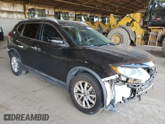 2018 Nissan Rogue S with VIN 5N1AT2MT1JC819560, listed as a Copart auction lot 53821785 with 57,197 mi miles and Salvage Title. Bid and sale history available at carsss.com. Image 4.