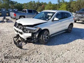 2022 BMW X1 sDrive28i with VIN WBXJG7C07N5V29446, listed as a Copart auction lot 81912684 with 46,234 mi miles and Salvage Title. Bid and sale history available at carsss.com. Image 1.