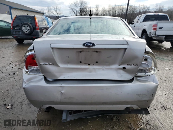 2007 Ford Fusion SE with VIN 3FAHP07117R214881, listed as a Copart auction lot 86311234 with 160,399 mi miles and Non Repairable. Bid and sale history available at carsss.com. Image 6.