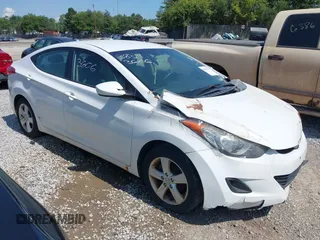 2011 Hyundai Elantra GLS with VIN 5NPDH4AE2BH045135, listed as a IAAI auction lot 39955171 with 209,116 mi miles. Bid and sale history available at carsss.com. Image 1.