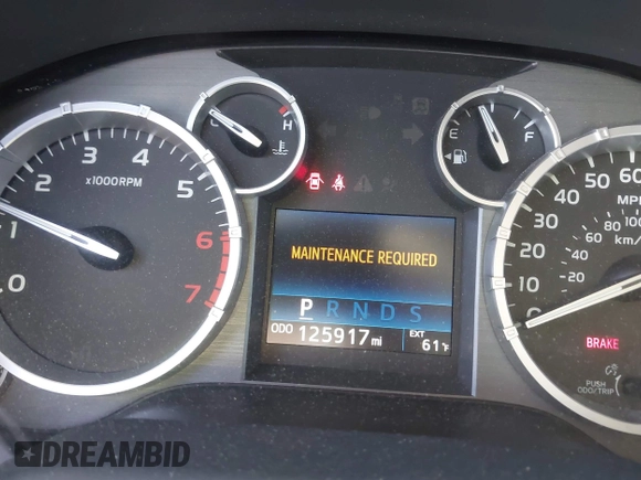 2017 Toyota Tundra 2WD SR5 with VIN 5TFEY5F17HX225871, listed as a IAAI auction lot 41954311 with 125,917 mi miles. Bid and sale history available at carsss.com. Image 15.