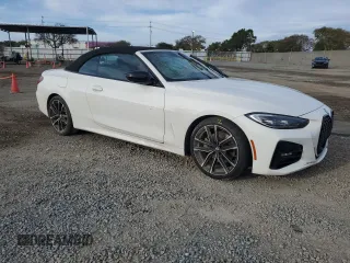2021 BMW 4 Series 430i with VIN WBA23AT07MCG83014, listed as a Copart auction lot 45770325 with Not provided miles and Salvage title. Bid and sale history available at DreamBid. Image 4.
