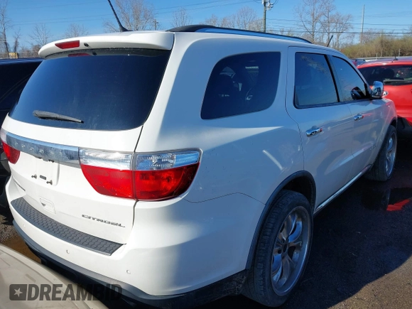 2012 Dodge Durango Citadel with VIN 1C4SDHET4CC180732, listed as a IAAI auction lot 41872508 with 127,081 mi miles and . Bid and sale history available at DreamBid. Image 4.