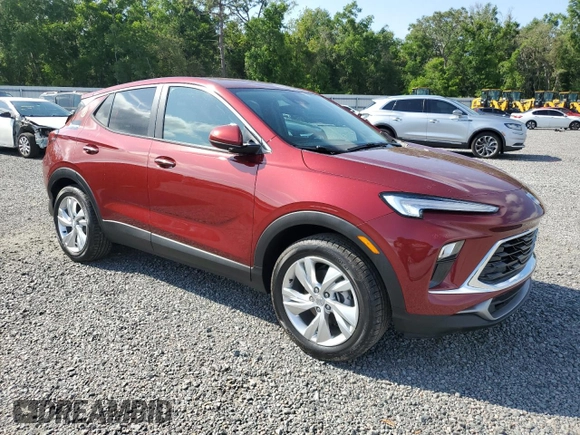 2025 Buick Encore GX Preferred with VIN KL4AMBSP6SB002626, listed as a Copart auction lot 52424485 with 90 mi miles and Salvage title. Bid and sale history available at DreamBid. Image 4.