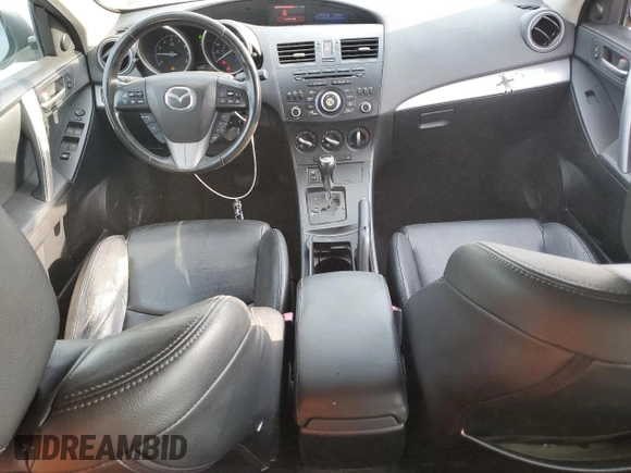 2012 Mazda 3 i Grand Touring with VIN JM1BL1M72C1656647, listed as a Copart auction lot 55590505 with 133,716 mi miles and Salvage title. Bid and sale history available at DreamBid. Image 8.