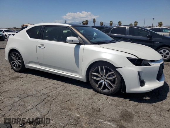 2015 Scion tC with VIN JTKJF5C7XFJ013441, listed as a Copart auction lot 54880385 with 47,540 mi miles and Salvage Title. Bid and sale history available at carsss.com. Image 4.