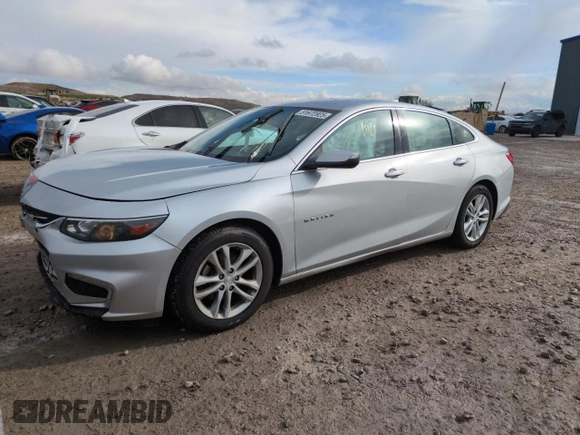 2017 Chevrolet Malibu LT with VIN 1G1ZE5ST2HF200084, listed as a Copart auction lot 51672925 with Not Provided miles and Salvage Title. Bid and sale history available at DreamBid. Image 1.