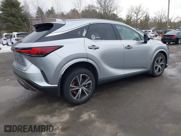 2023 Lexus RX with VIN 2T2BBMCA2PC006120, listed as a IAAI auction lot 41632964 with 13,136 mi miles. Bid and sale history available at carsss.com. Image 4.