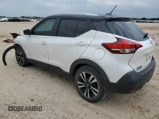 2019 Nissan Kicks SR with VIN 3N1CP5CU7KL516370, listed as a Copart auction lot 54486635 with 112,250 mi miles and Salvage Title. Bid and sale history available at carsss.com. Image 2.