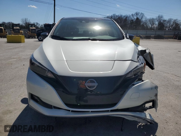 2024 Nissan LEAF SV Plus z VIN 1N4CZ1CV6RC554676, wystawiony jako Copart lot #50208455 z przebiegiem 2 920 mil mil oraz Szkoda całkowita • Salvage title. Historia ofert i sprzedaży dostępna na DreamBid. Obrazek 5.