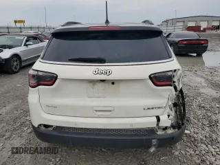 2018 Jeep Compass Limited with VIN 3C4NJCCB3JT374544, listed as a Copart auction lot 46948285 with 72,952 mi miles and Salvage Title. Bid and sale history available at carsss.com. Image 6.