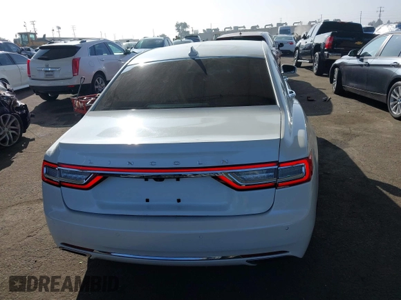 2020 Lincoln Continental Standard with VIN 1LN6L9PK3L5601810, listed as a IAAI auction lot 41213468 with 55,140 mi miles. Bid and sale history available at carsss.com. Image 17.