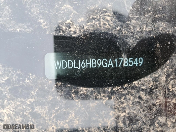 2016 Mercedes-Benz CLS with VIN WDDLJ6HB9GA178549, listed as a Copart auction lot 45043825 with 0 mi miles and Clean Title. Bid and sale history available at carsss.com. Image 12.