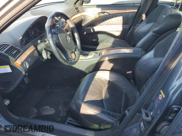 2007 Mercedes-Benz E 63 AMG with VIN WDBUF77X87B082522, listed as a Copart auction lot 42189345 with 78,835 mi miles and Salvage Title. Bid and sale history available at carsss.com. Image 7.
