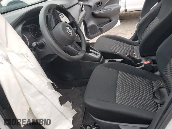 2024 Nissan Versa S with VIN 3N1CN8DV4RL874244, listed as a Copart auction lot 67565994 with 6,761 mi miles and Salvage Title. Bid and sale history available at DreamBid. Image 7.
