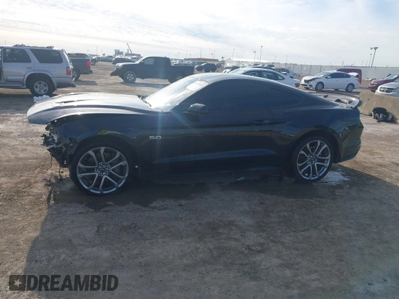 2018 Ford Mustang GT with VIN 1FA6P8CF2J5117139, listed as a IAAI auction lot 41334448 with 75,933 mi miles and . Bid and sale history available at DreamBid. Image 13.