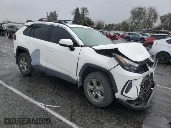 2023 Toyota RAV4 XLE with VIN 2T3W1RFV5PC242188, listed as a Copart auction lot 42907205 with 1 mi miles and Clean Title. Bid and sale history available at carsss.com. Image 4.