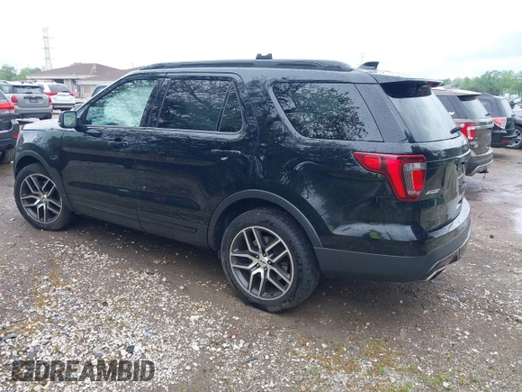 2017 Ford Explorer Sport with VIN 1FM5K8GT4HGC30394, listed as a IAAI auction lot 42385089 with 116,698 mi miles and . Bid and sale history available at DreamBid. Image 3.