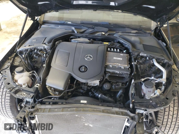 2022 Mercedes-Benz C 300 with VIN W1KAF4HB2NR042016, listed as a Copart auction lot 42020785 with 24,522 mi miles and Salvage Title. Bid and sale history available at DreamBid. Image 11.