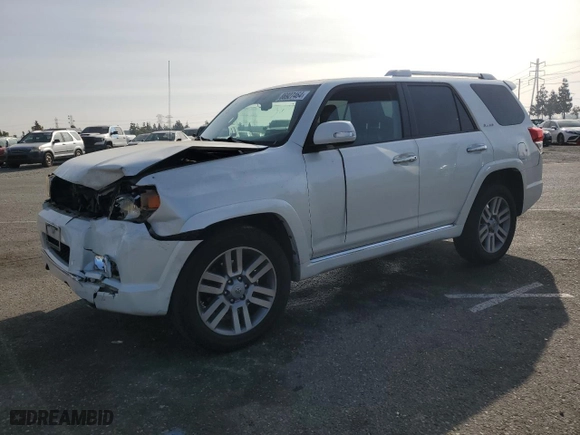 2011 Toyota 4Runner SR5 with VIN JTEZU5JR1B5018823, listed as a Copart auction lot 86927464 with 230,016 mi miles and Salvage Title. Bid and sale history available at carsss.com. Image 1.