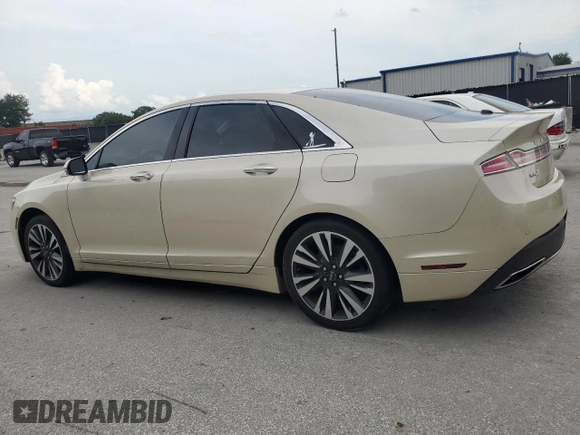 2018 Lincoln MKZ Reserve with VIN 3LN6L5F92JR604876, listed as a Copart auction lot 58802385 with 71,321 mi miles and Salvage title. Bid and sale history available at DreamBid. Image 2.