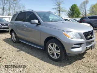 2013 Mercedes-Benz M 350 with VIN 4JGDA5HB2DA242110, listed as a Copart auction lot 54206095 with 86,587 mi miles and Salvage Title. Bid and sale history available at DreamBid. Image 4.