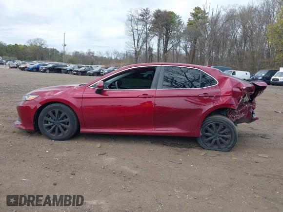 2020 Toyota Camry LE with VIN 4T1C11AK4LU920044, listed as a IAAI auction lot 42084112 with 96,745 mi miles and . Bid and sale history available at carsss.com. Image 14.