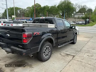 2012 Ford F-150 XL with VIN 1FTFW1EF6CFC28601, listed as a Copart auction lot 55061645 with 216,587 mi miles and Clean Title. Bid and sale history available at carsss.com. Image 4.