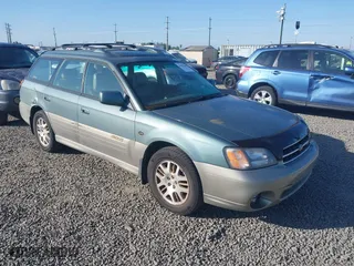 2001 Subaru Legacy Wagon Outback H6 L.L. Bean Edition with VIN 4S3BH806517626205, listed as a IAAI auction lot 42087202 with 188,538 mi miles. Bid and sale history available at carsss.com. Image 1.