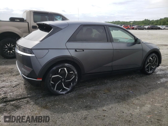 2022 Hyundai Ioniq 5 SEL with VIN KM8KN4AEXNU050783, listed as a Copart auction lot 58491465 with 23,875 mi miles and Salvage title. Bid and sale history available at DreamBid. Image 3.
