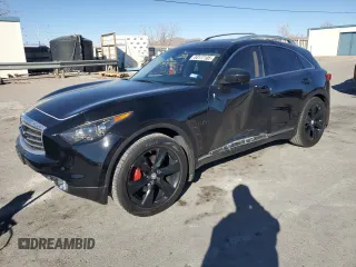 2012 Infiniti FX with VIN JN8BS1MW6CM180366, listed as a Copart auction lot 44177105 with 133,478 mi miles and Salvage Title. Bid and sale history available at DreamBid. Image 1.