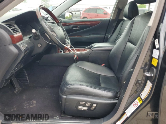2007 Lexus LS 460 with VIN JTHBL46F175005741, listed as a Copart auction lot 59982435 with 225,398 mi miles and Clean title. Bid and sale history available at DreamBid. Image 7.