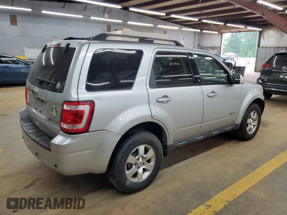 2010 Ford Escape Hybrid with VIN 1FMCU4K31AKC24086, listed as a Copart auction lot 54580895 with 194,510 mi miles and Salvage title. Bid and sale history available at DreamBid. Image 3.
