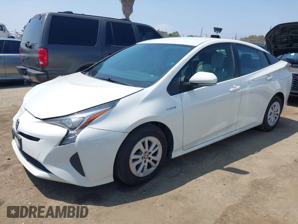 2016 Toyota Prius Two with VIN JTDKBRFU4G3523676, listed as a IAAI auction lot 42174710 with 167,347 mi miles and . Bid and sale history available at DreamBid. Image 17.