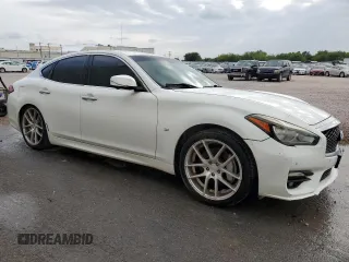 2015 Infiniti Q70 with VIN JN1BY1AP5FM542332, listed as a Copart auction lot 54433615 with 168,473 mi miles and Clean title. Bid and sale history available at DreamBid. Image 4.
