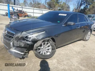 2014 Cadillac CTS AWD z VIN 1G6AW5SX3E0127216, wystawiony jako Copart lot #50240125 z przebiegiem 93 353 mil mil oraz Szkody całkowita. Historia ofert i sprzedaży dostępna na DreamBid. Obrazek 1.