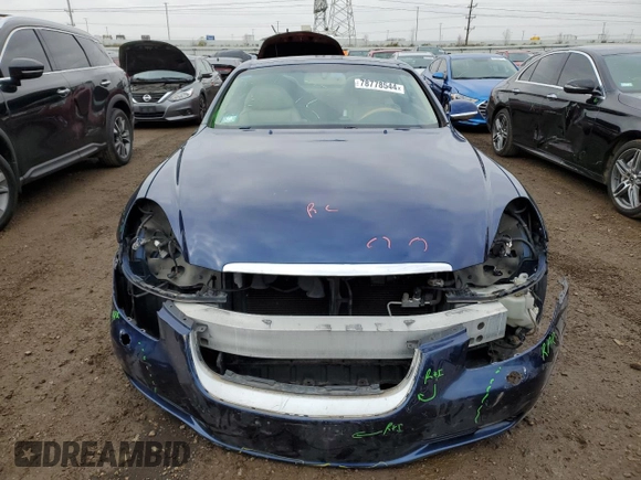 2003 Lexus SC 430 with VIN JTHFN48YX30048301, listed as a Copart auction lot 78778544 with 153,872 mi miles and Salvage Title. Bid and sale history available at DreamBid. Image 5.