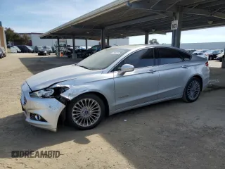 2013 Ford Fusion Titanium Hybrid with VIN 3FA6P0RU9DR303852, listed as a Copart auction lot 50652425 with 98,504 mi miles and Salvage Title. Bid and sale history available at DreamBid. Image 1.