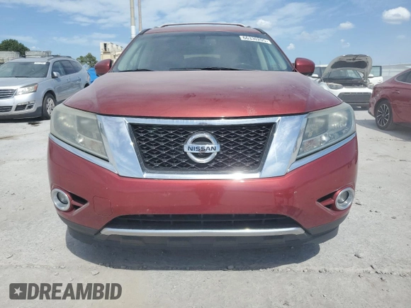 2014 Nissan Pathfinder Platinum with VIN 5N1AR2MM1EC688417, listed as a Copart auction lot 66330205 with 248,615 mi miles and Clean title. Bid and sale history available at DreamBid. Image 5.